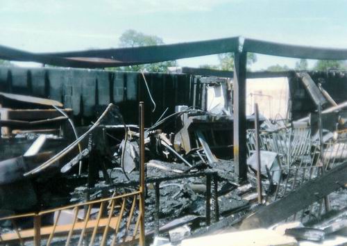 Pontiac Drive-In Theatre - 2Nd Fire 1993 From Greg Mcglone